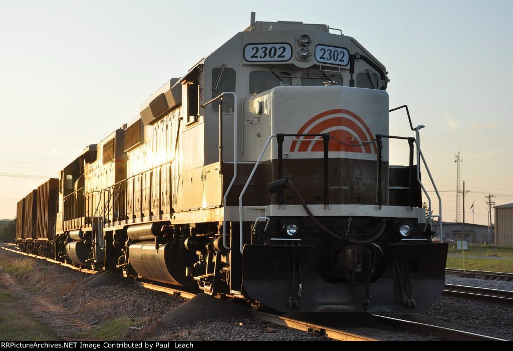 Tied down rock train